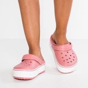 crocs platform blossom